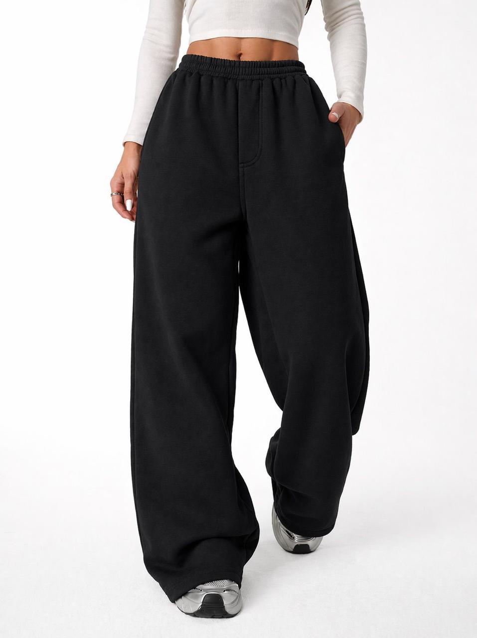 Jogging Mujer Overzise Negro